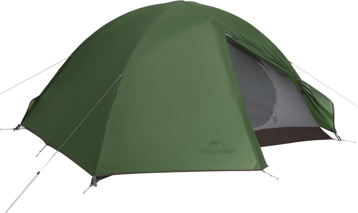 image:imageNaturehike 4 Season TentWaterproof 2 Person Backpacking Tent Four Season Tents for Cold Weather Winter CampingForest Green
