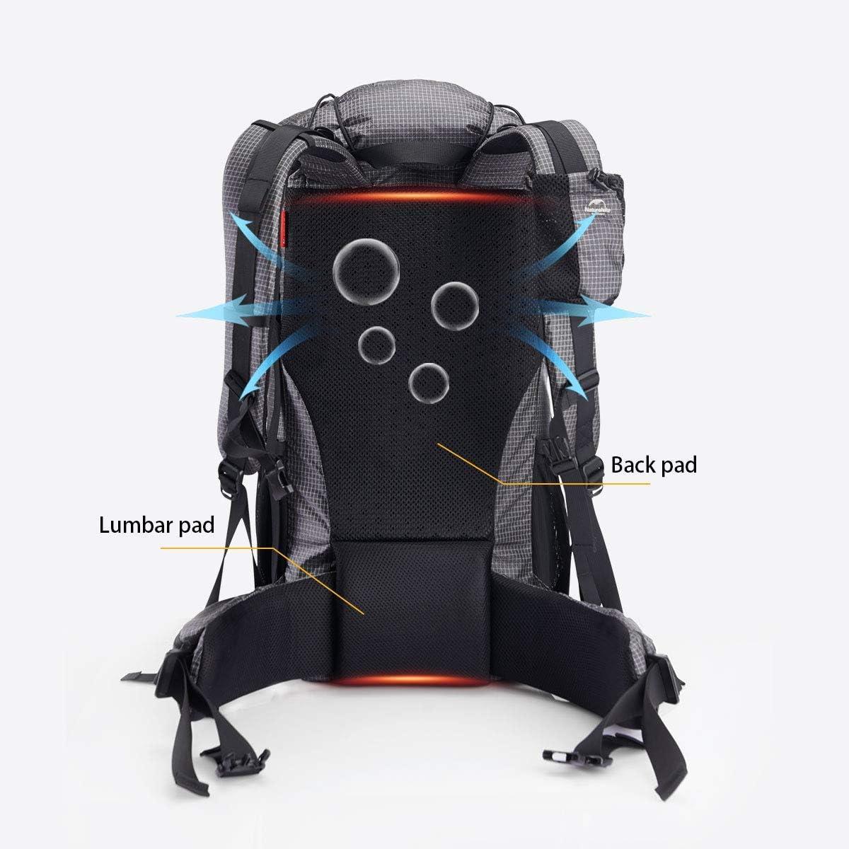 image:imageNaturehike 45L Internal Frame Hiking Backpack for Outdoor Camping Travel Backpacking Backpack for Men45L