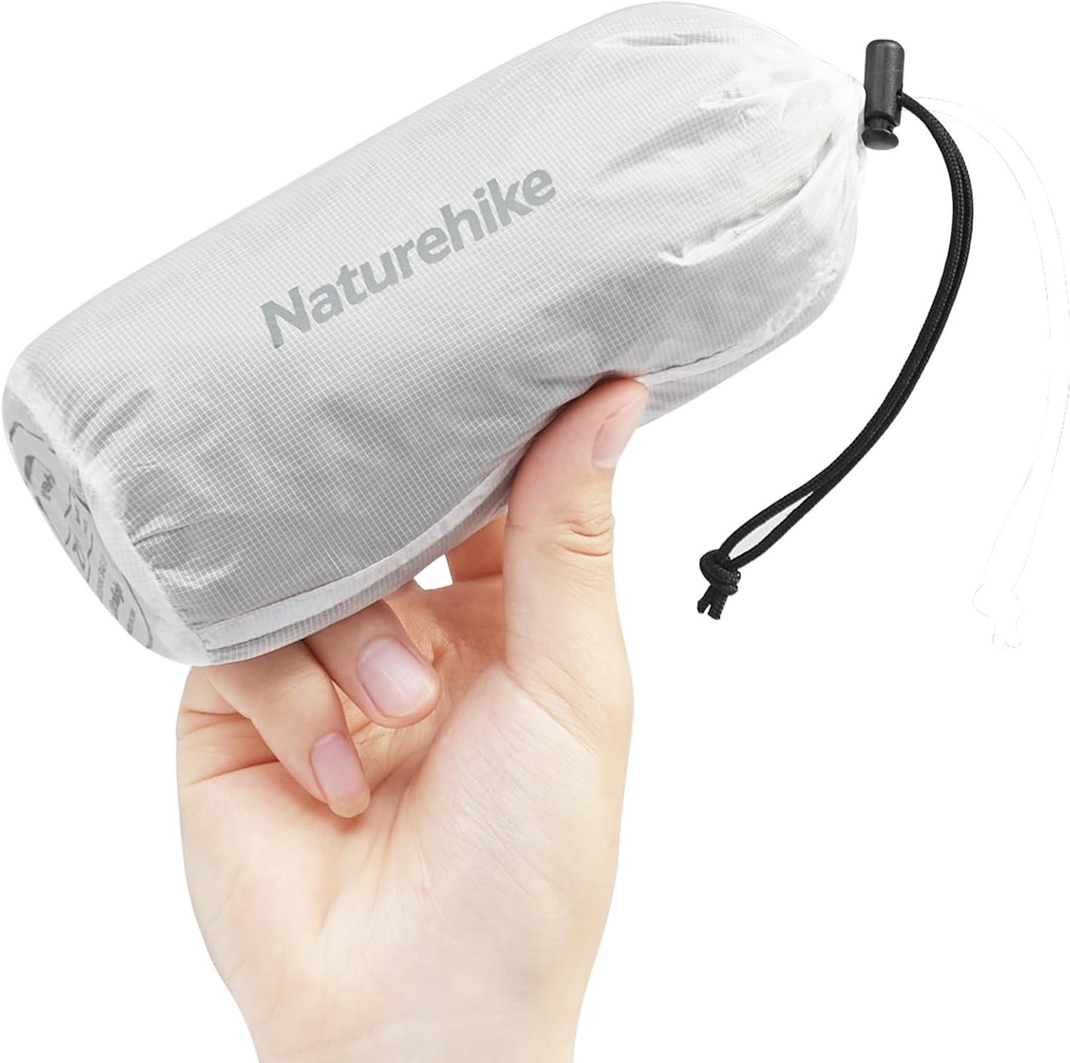image:imageNaturehike 45oz Ultralight Washable Sleeping Bag Liner Lightweight Adult Sleep Sack amp Travel Sheets for Backpacking Hotel Camping Hostels ZY20Blue