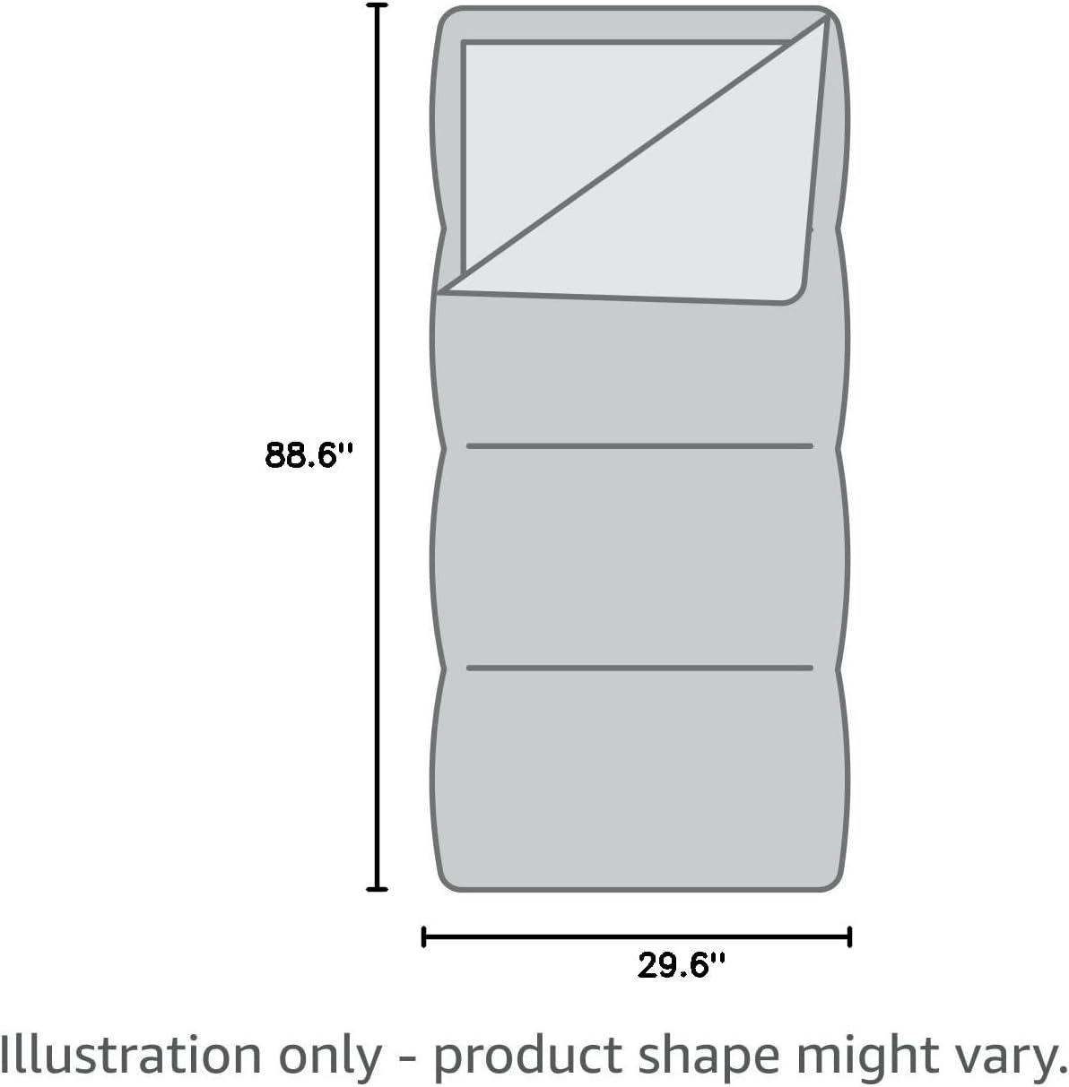 image:imageNaturehike Camping Sleeping Bag Spliceable Double Sleeping Bag for AdultsampKids ColdampWarm Weather Lightweight Waterproof Sleep Bag LD350 Black