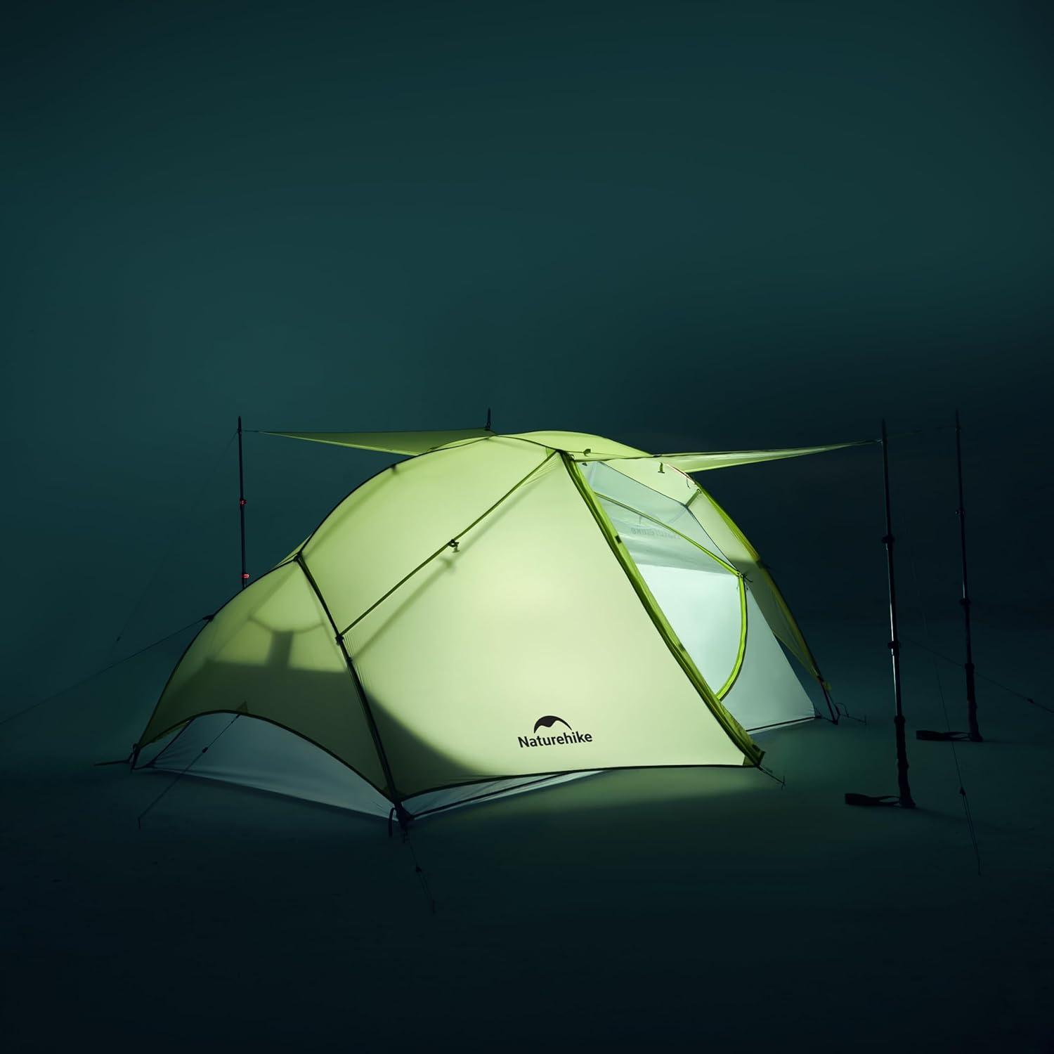 image:imageNaturehike Star River EXT Ultralight Tent with DAC Poles Waterproof 2 Person Backpacking Tent Double Layer Free Standing Two Person Tents