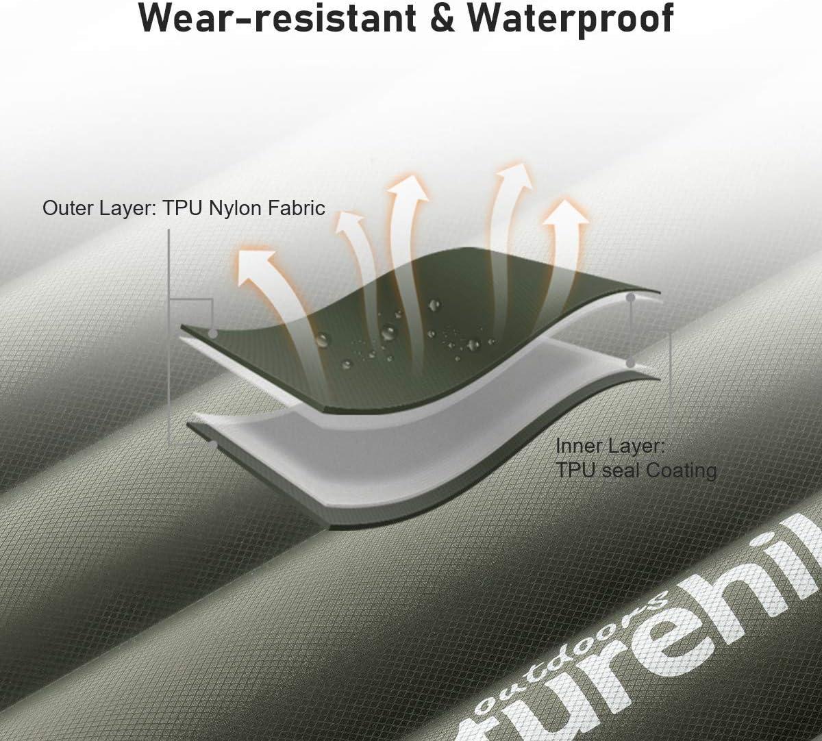 image:imageNaturehike TPU Inflatable with Pillow Sleeping Pad Outdoor Tent Sleeping Mat Thickened Camping Air Mattress SingleDouble Person Air Cushion