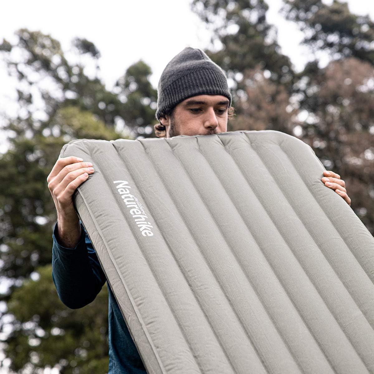 image:imageNaturehike TPU Inflatable with Pillow Sleeping Pad Outdoor Tent Sleeping Mat Thickened Camping Air Mattress SingleDouble Person Air Cushion