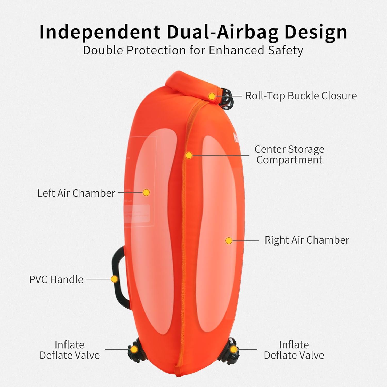 image:imageNaturehike Waterproof Dry bags for Women Men Roll Top Dry Storage Bag Ultralight Dry Sack Outdoor Bags Keep Gear Dry for Hiking Kayaking Camping Swimming Boating25LOrange