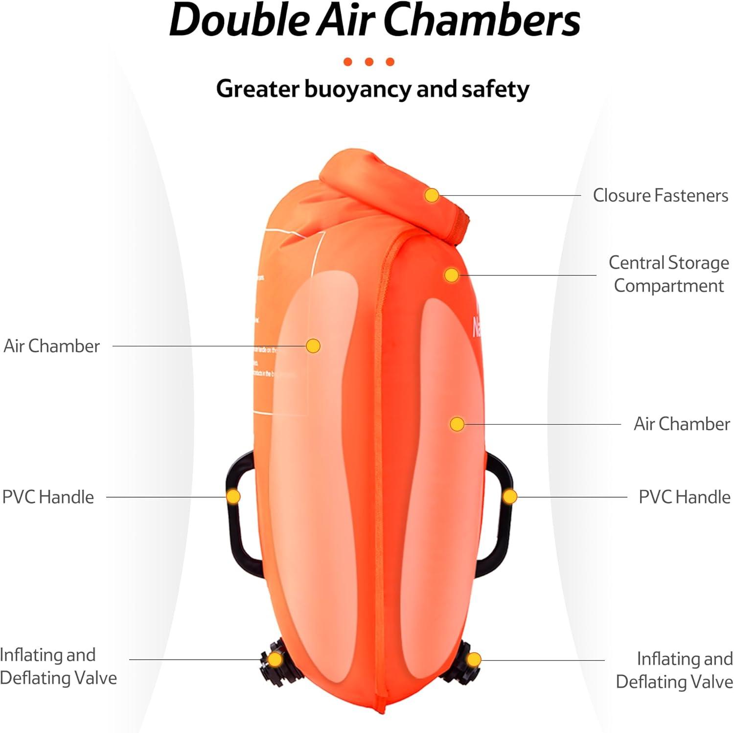 image:imageNaturehike Waterproof Dry bags for Women Men Roll Top Dry Storage Bag Ultralight Dry Sack Outdoor Bags Keep Gear Dry for Hiking Kayaking Camping Swimming BoatingFluorescent Orange