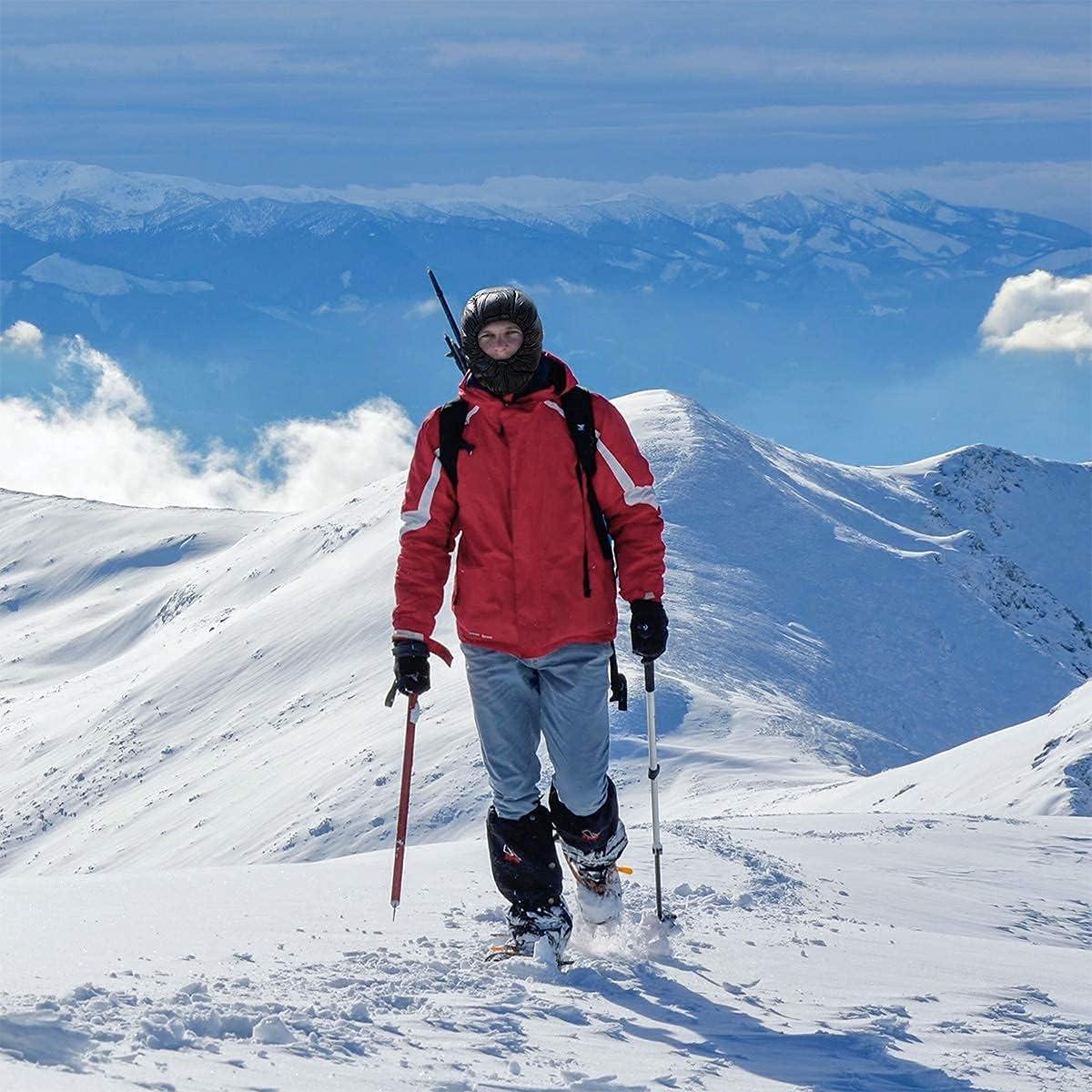 image:imageNaturehike Winter Down Hood Outdoor Windproof Down Cap Warm Goose Down Hat for Hiking Skiing Cycling Black