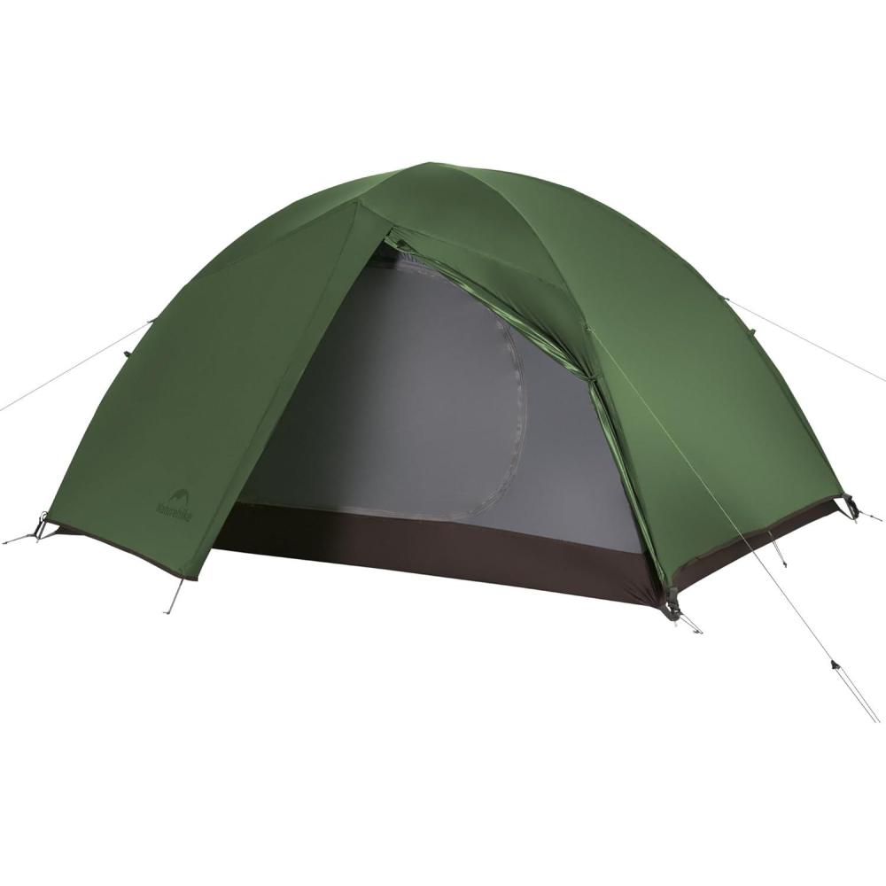 image:imageNaturehike 4 Season TentWaterproof 2 Person Backpacking Tent Four Season Tents for Cold Weather Winter CampingForest Green