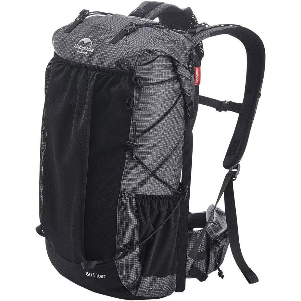 image:imageNaturehike 65L Internal Frame Hiking Backpack for Outdoor Camping Travel Backpacking Ultralight Backpack for Adults65lBlack