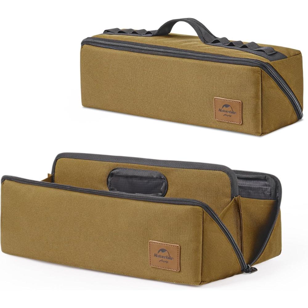 image:imageNaturehike Folding Tool Bag Multifunctional Tool Storage Bag Zippered Duffel Bag Water Repellent Tool OriganizerAutumn Brown
