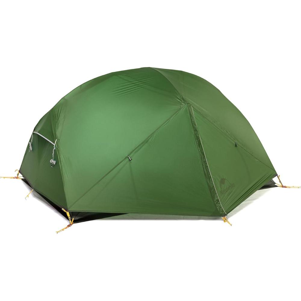 image:imageNaturehike Mongar Backpacking Tent 3 Season Ultralight Lightweight Double Layer Free Standing Tents for Camping Hiking CyclingForest Green