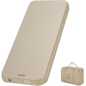 image:imageNaturehike 394 Thick Self Inflating Sleeping Pad with Built in Pump Double Foam amp Air Camping Mattress Full XL Camping Sleeping Pad for Tent Car Cot Truck 661 lbs SupportTwin