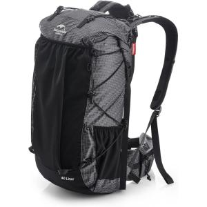 image:imageNaturehike 65L Internal Frame Hiking Backpack for Outdoor Camping Travel Backpacking Ultralight Backpack for Adults45lBlack