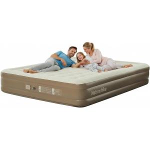 image:imageNaturehike Air Mattress Compact King with Built in Pump 15 Raise Blow Up Luxury Mattress 992 lbs Max Support Fast 2Mins Portable Colchone Inflable Mattress Cordless Air Bed for Home amp CampingCompact King