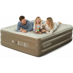image:imageNaturehike California King Air Mattresses with Rechargeable Builtin Pump Inflatable Mattress Portable Blow up Mattress Air Bed for Home Camping Guest177in Compact King