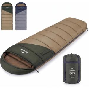image:imageNaturehike Camping Sleeping Bag for Adults Backpacking Compact Sleeping Bags 47 Lightweight for Camping Hiking 3 SeasonsGreen