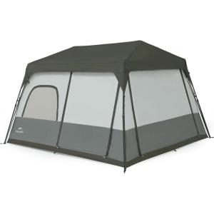 image:imageNaturehike Cape 468 Person Camping Tent 60S Easy Setup Instant Tent Pop up Tent Waterproof Large Tall 68 Person Tents for Camping Car CampingBrown