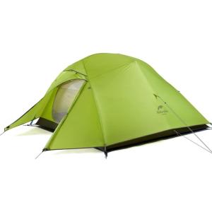 image:imageNaturehike Cloud Up Backpacking Tent with Footprint  3 Season Free Standing Lightweight Camping Tent  with Footprint Free Standing Dome Camping Hiking WaterproofMustard Green