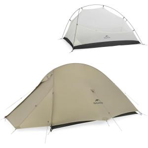 image:imageNaturehike CloudUp Tent Lightweight Backpacking Tent with Footprint  Free Standing Ultralight Camping Hiking Backpack TentsSand