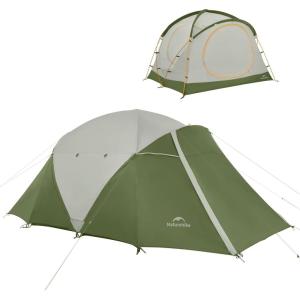 image:imageNaturehike KOTA Camping Tent Double Layer Waterproof Tents for Camping Large and Tall Family Tent with Vestibules Porch4 Person
