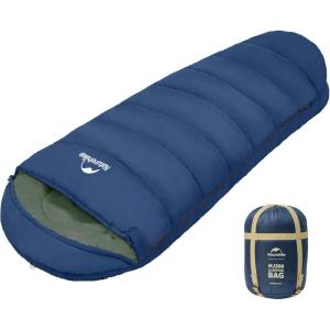 image:imageNaturehike Sleeping Bags for Adults 10 30 Mummy Backpacking Sleeping Bag 0 Degree Lightweight Sleeping Bag Warm for Camping HikingBlueISO limit 30