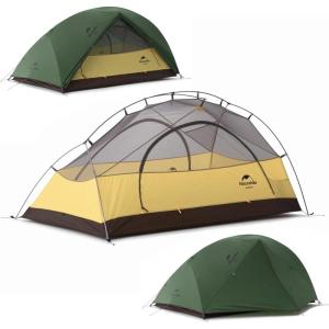 image:imageNaturehike Star River 2 Person Backpacking Tent Lightweight Waterproof 2 Person Camping Tent Double Layer Two Person Tents for Camping Hiking CyclingForest Green