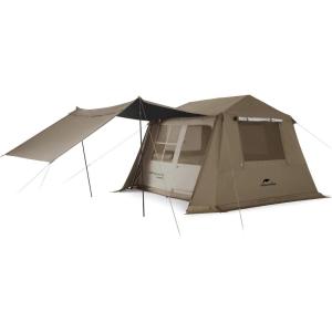 image:imageNaturehike Village Instant Tent Camping Tent with Full Rainfly Waterproof Large Cabin Tents for Car Camping4 Person