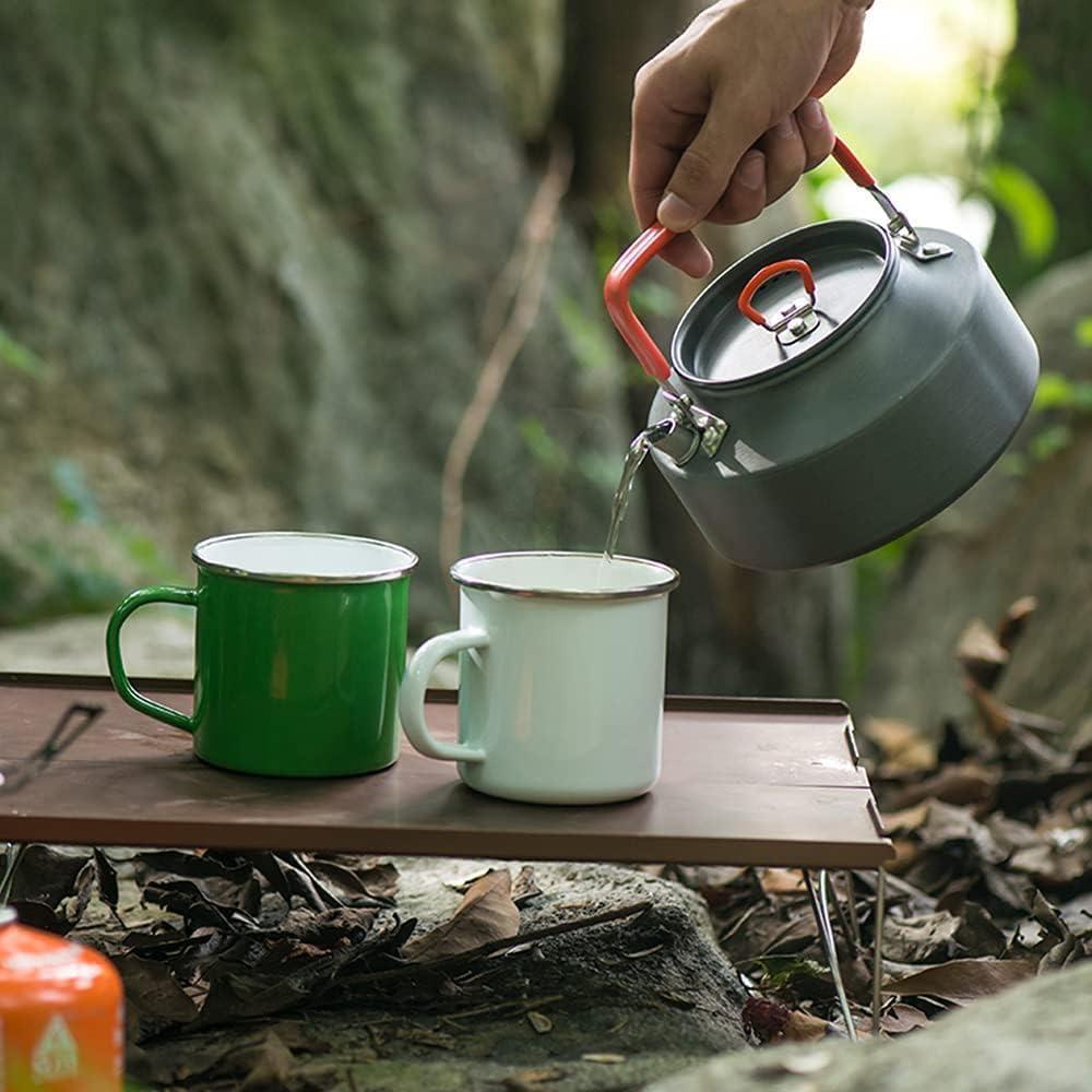 image:imageNaturehike 145L Camping Kettle Teapot Coffee Pot Portable Aluminum Outdoor Kettle with Mouthpiece