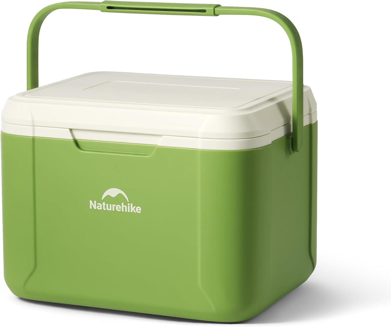 image:imageNaturehike 531519 QT Hard Cooler Insulated Ice Chest Box Portable Ice Retention Cooler for Beach Camping Picnic Fishing BarbecueGreen