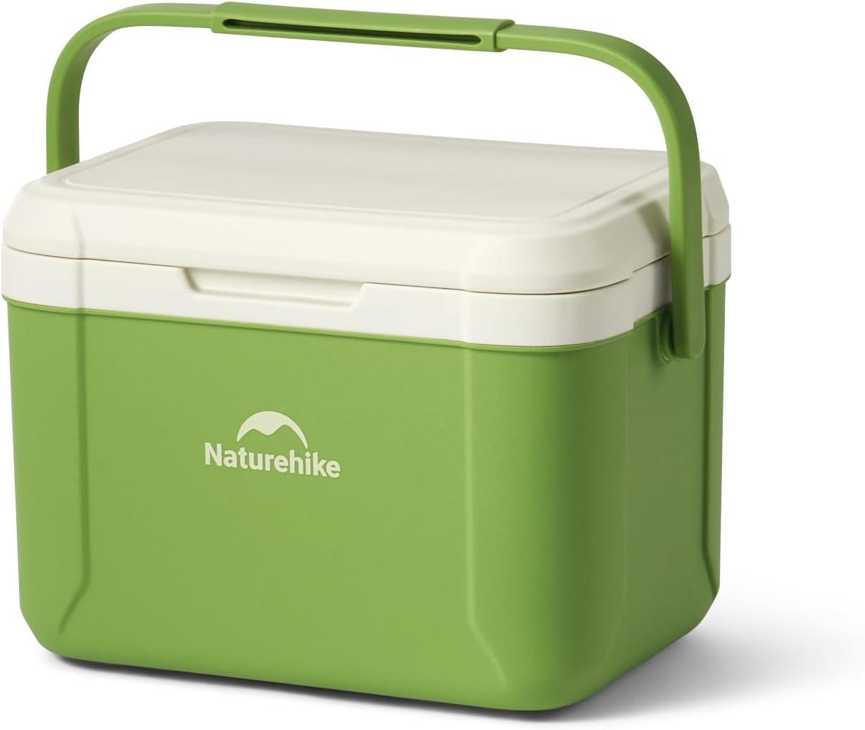 image:imageNaturehike 531519 QT Hard Cooler Insulated Ice Chest Box Portable Ice Retention Cooler for Beach Camping Picnic Fishing BarbecueGreen