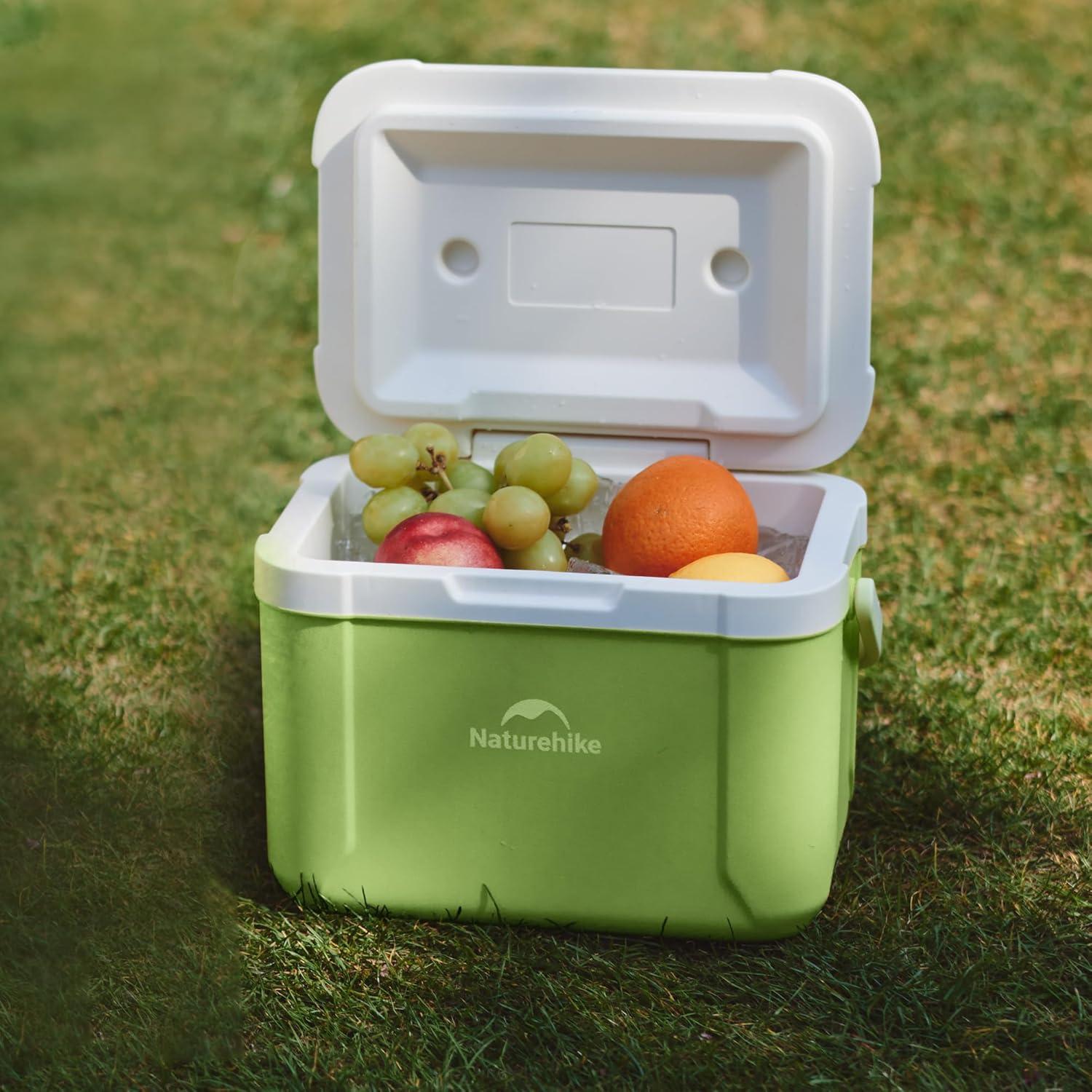 image:imageNaturehike 531519 QT Hard Cooler Insulated Ice Chest Box Portable Ice Retention Cooler for Beach Camping Picnic Fishing BarbecueGreen