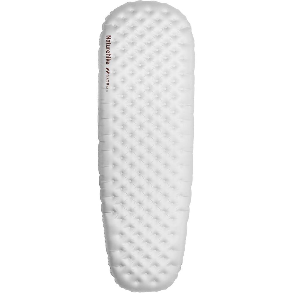 image:imageNaturehike Ultralight Self Inflating Sleeping Pad with R88 Patchworkable Sleeping Mat for Camping Hiking Climbing with Inflatable Bag Regular7717 252inSilver733228in