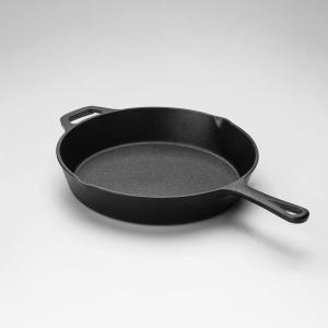 image:imageNaturehike 10 Iron Skillet Durable NonStick Seasoned Pan Strong Frying Pot with Two Pour Spouts Grill Versatile Cookware for Kitchen Camping Hiking Indoor and Outdoor Cooking Black