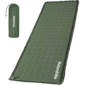 image:imageNaturehike Connectable Self Inflating Sleeping Pad 236 Memory Foam Camping Pad Backpacking Camping Mattress Pad for Tent Travel Car HammockGreen